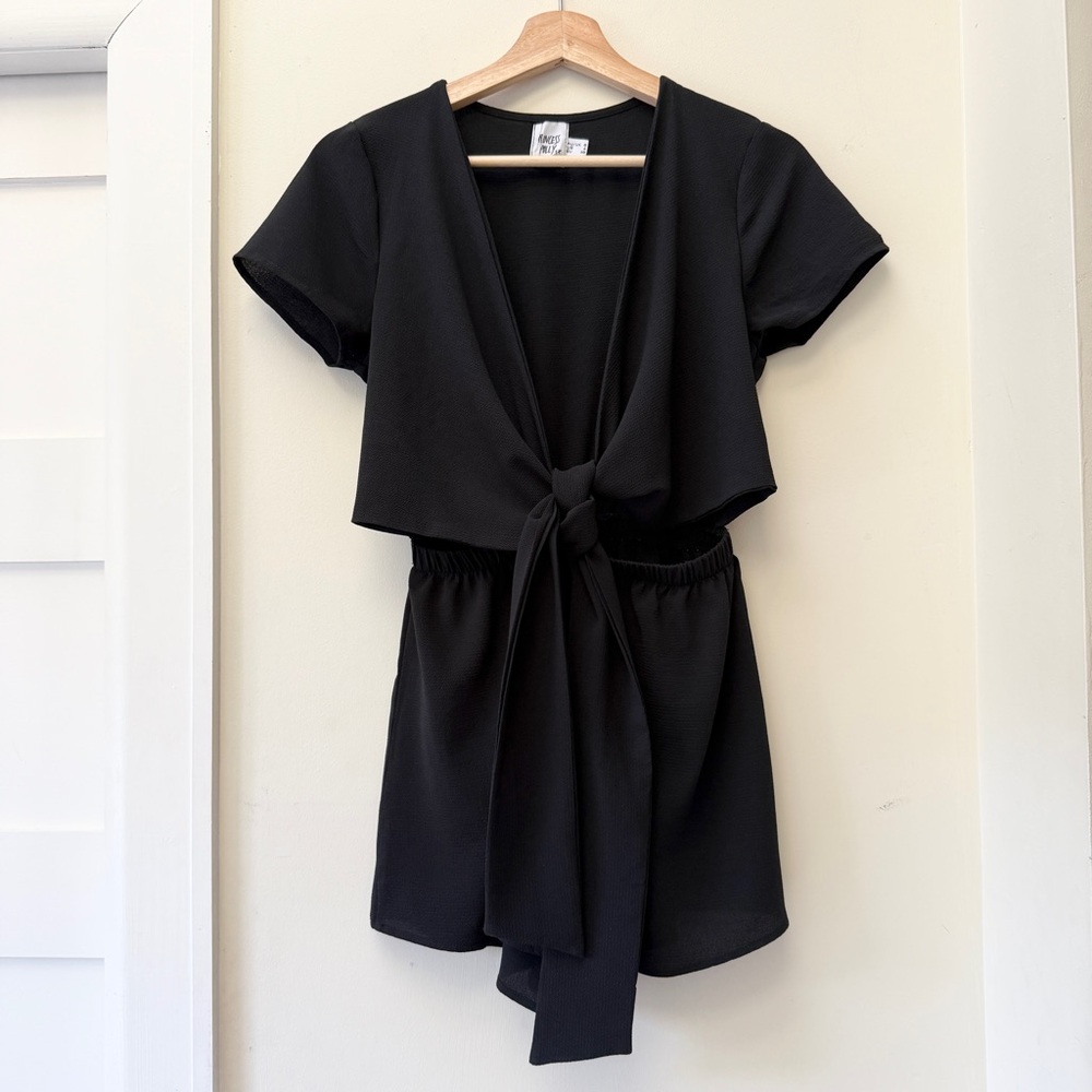 Princess Polly Black Romper